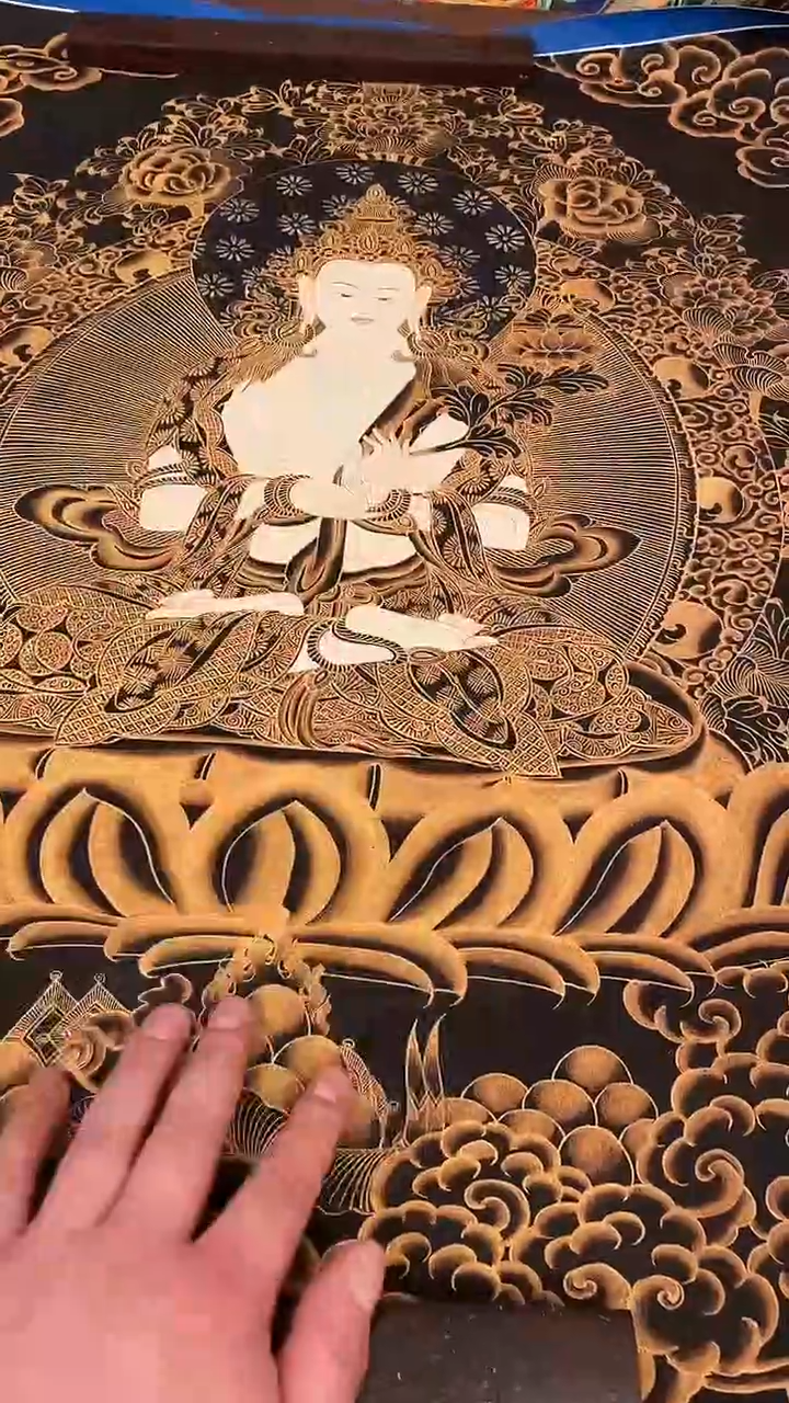 装裱画精美唐卡tk16116