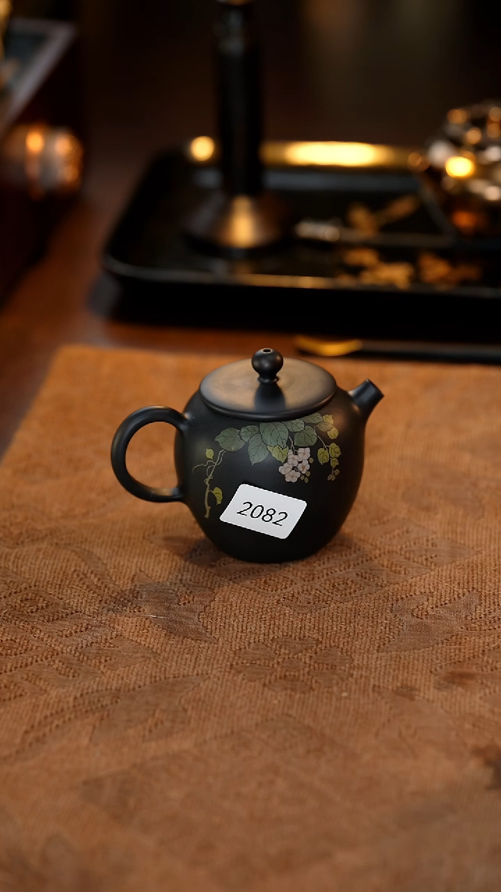 【闪购商品】雲梦茶器紫陶小壶2082