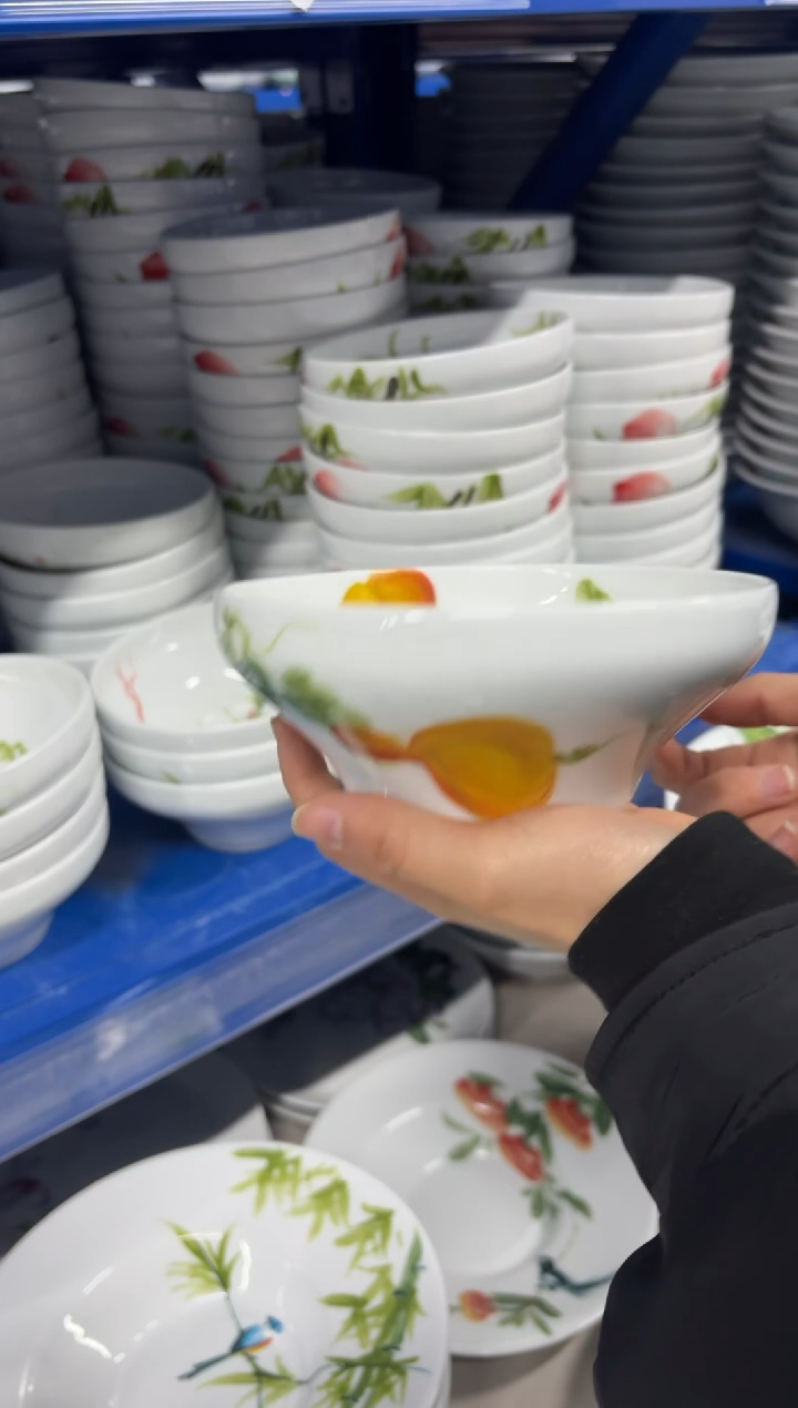 景德镇手绘釉中彩（食品级）葫芦碗