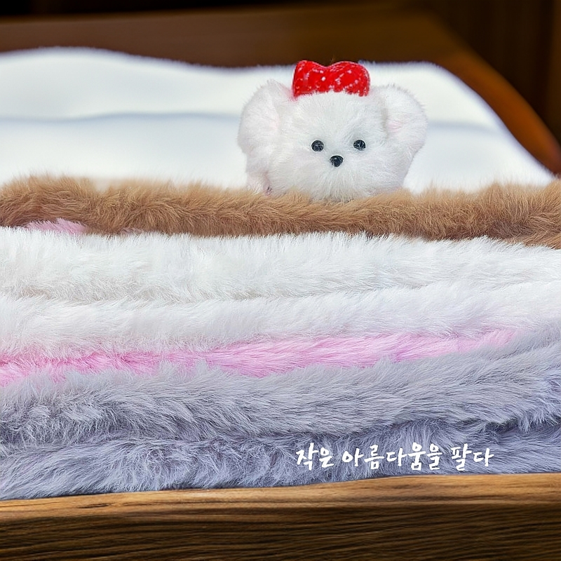 兔毛扭扭棒批发20mm超粗密毛绒手工DIY小狗材料青年创意玩具