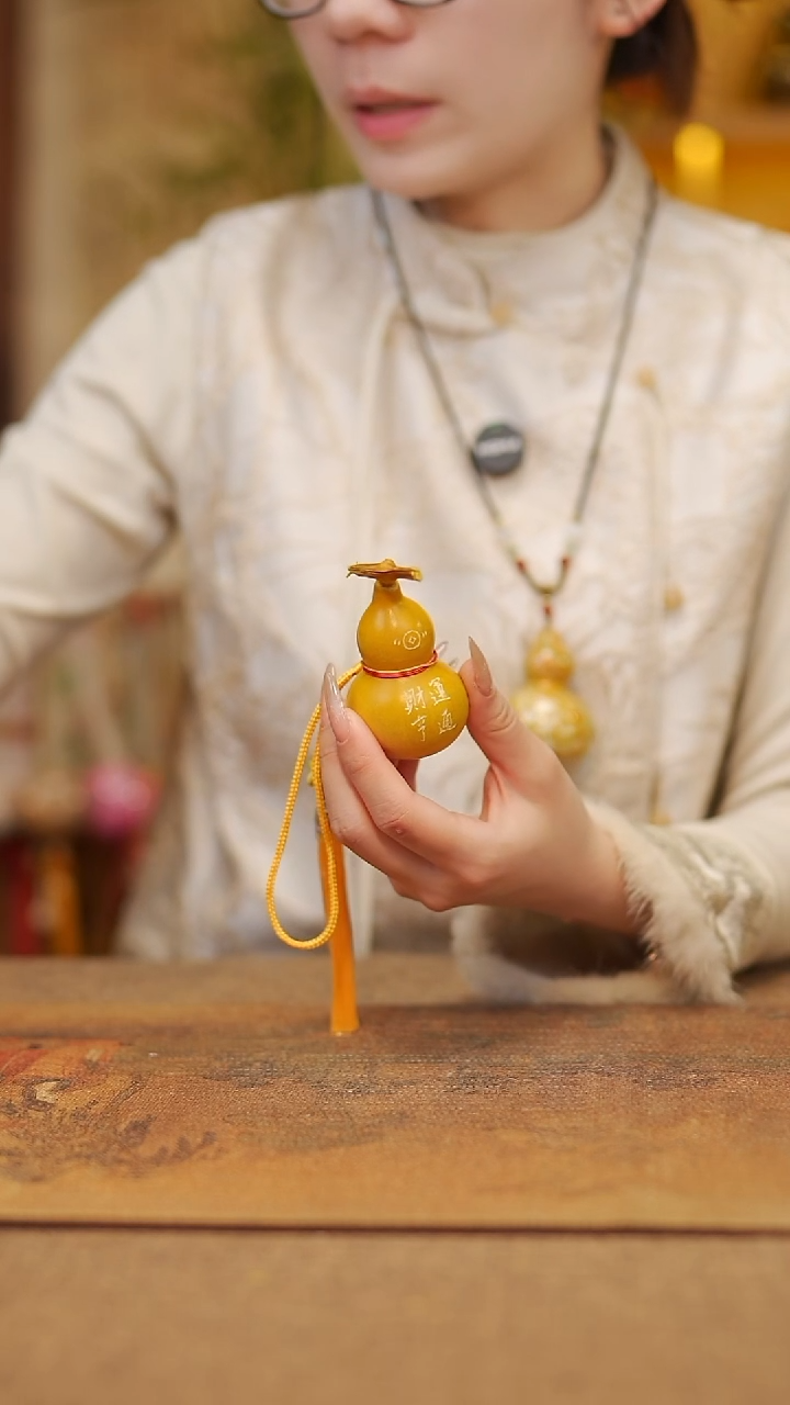 【闪购商品】78宴禾堂天然漆艺小葫芦--58