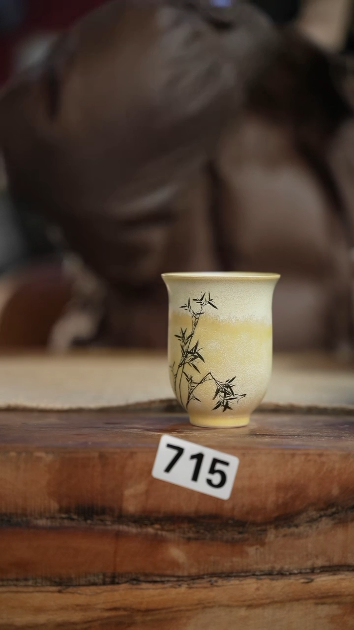 【闪购商品】杯等烟雨陶瓷手作715