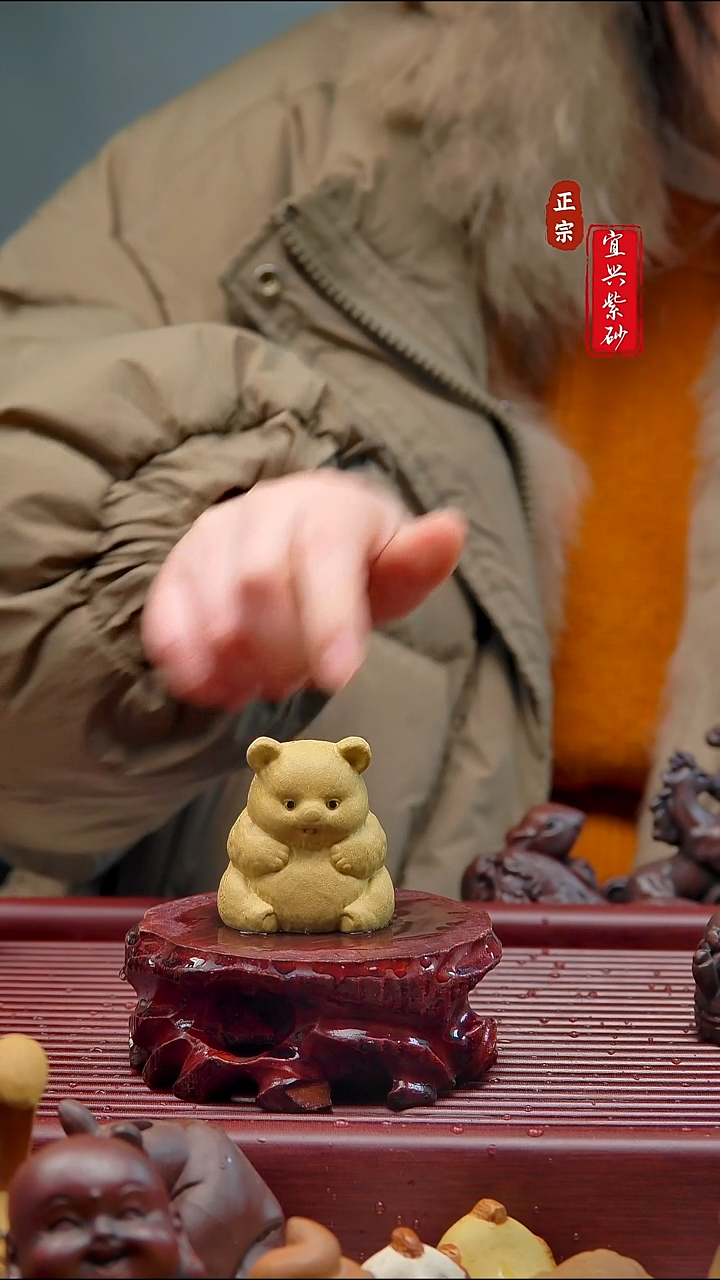 紫砂茶宠宜兴紫砂茶宠摆件