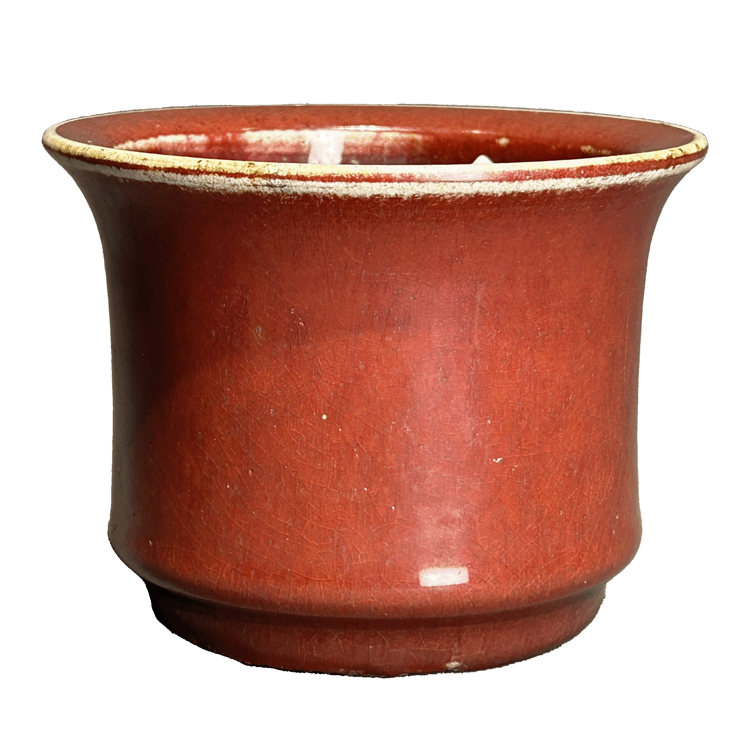 25152222x钧红釉花盆