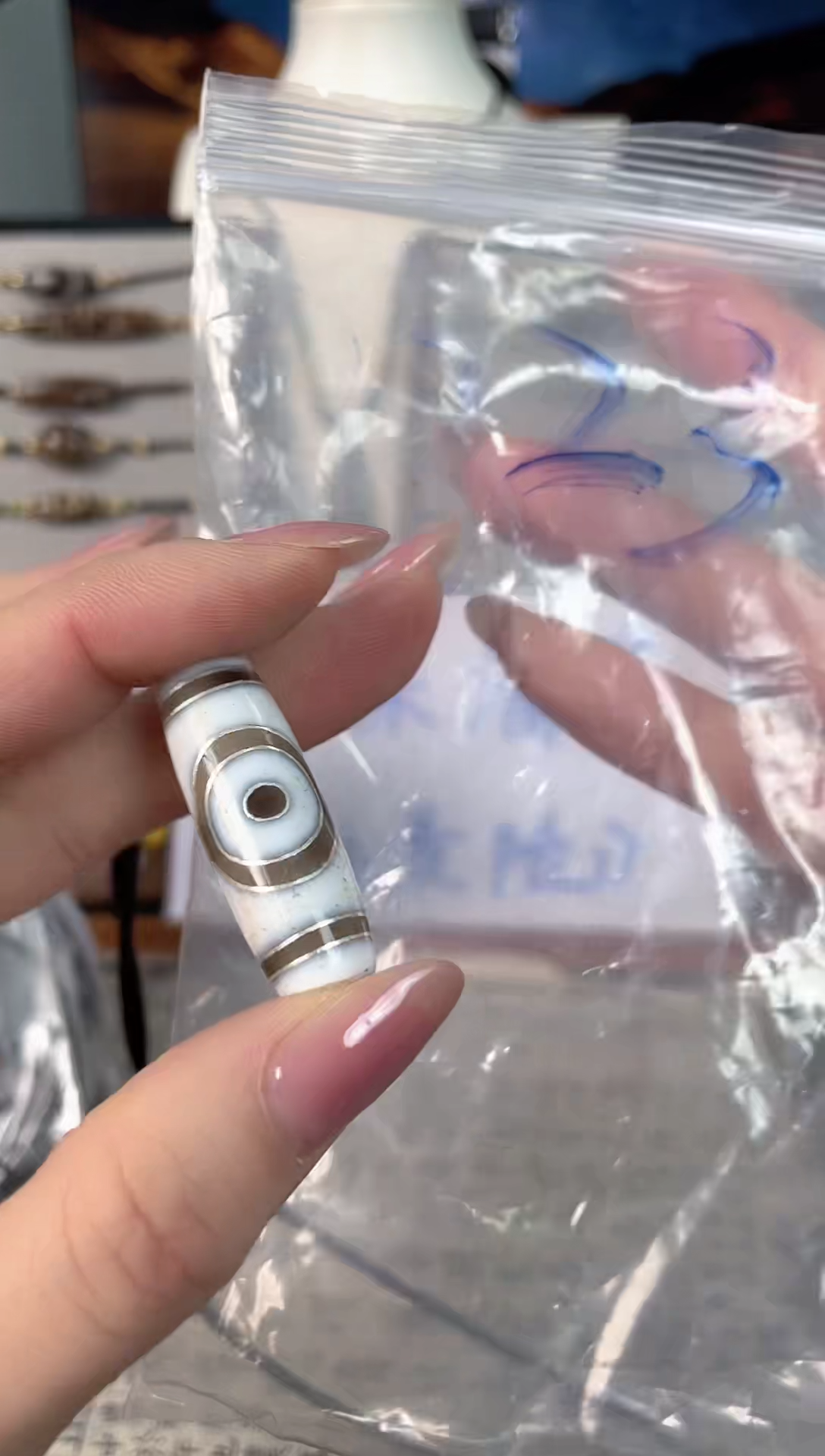 玛瑙/玉髓颈饰未镶嵌23