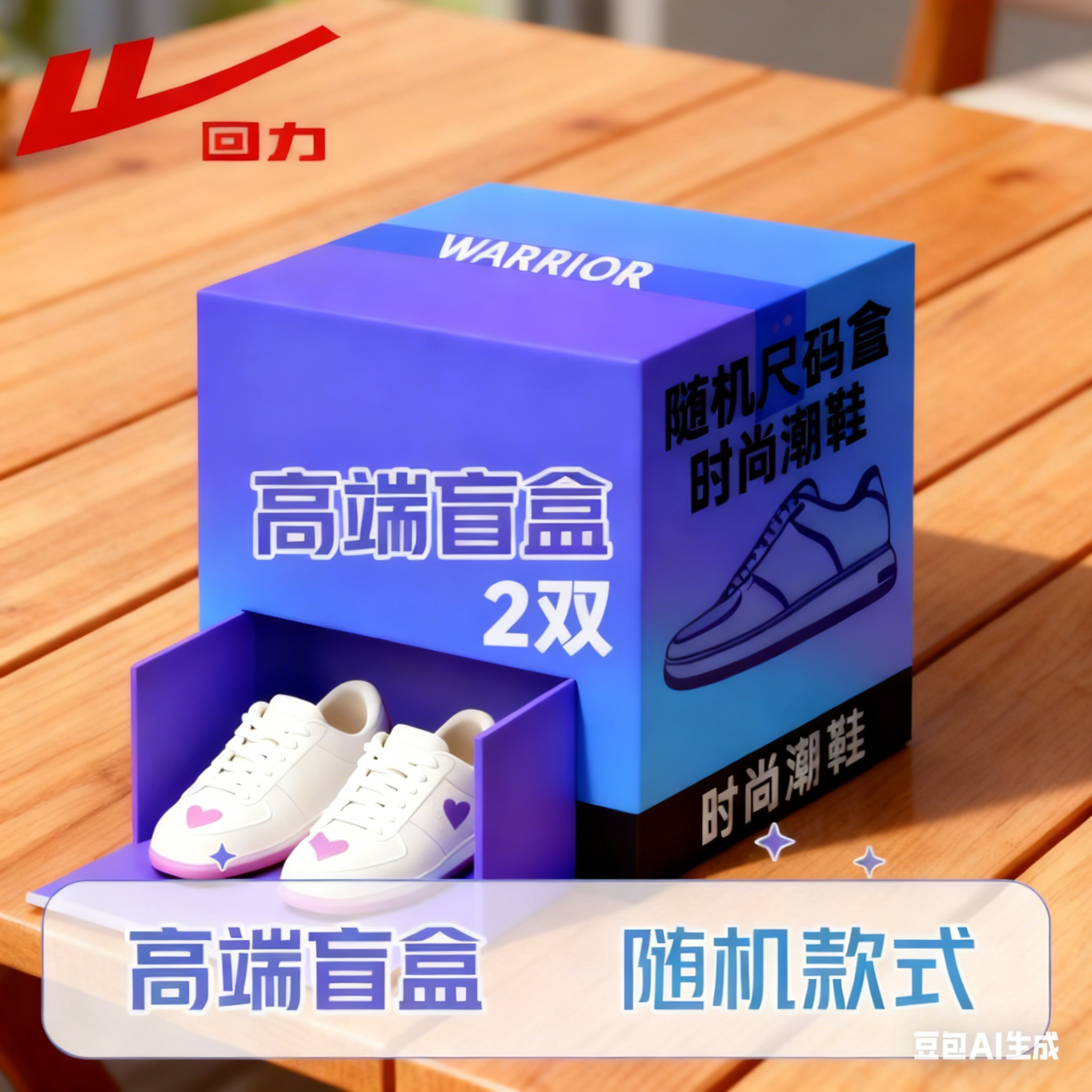 Warrior/回力回力鞋子高端盲盒尺码自选随机款式【断码鞋男女随机】