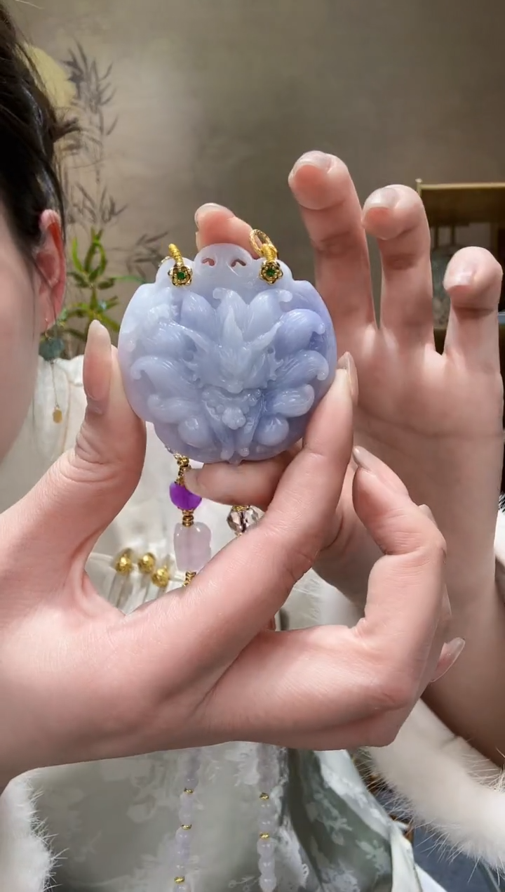 【闪购商品】翡翠颈饰未镶嵌吊坠