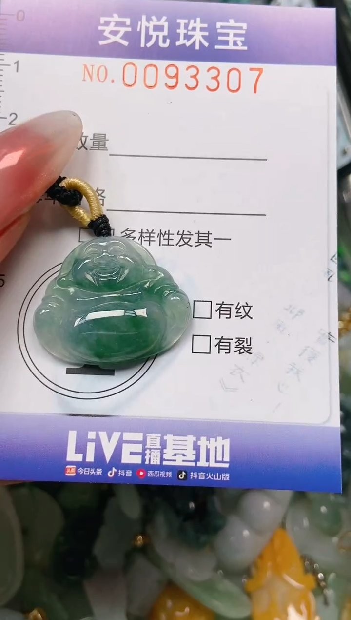【闪购商品】翡翠颈饰未镶嵌闪购0093307