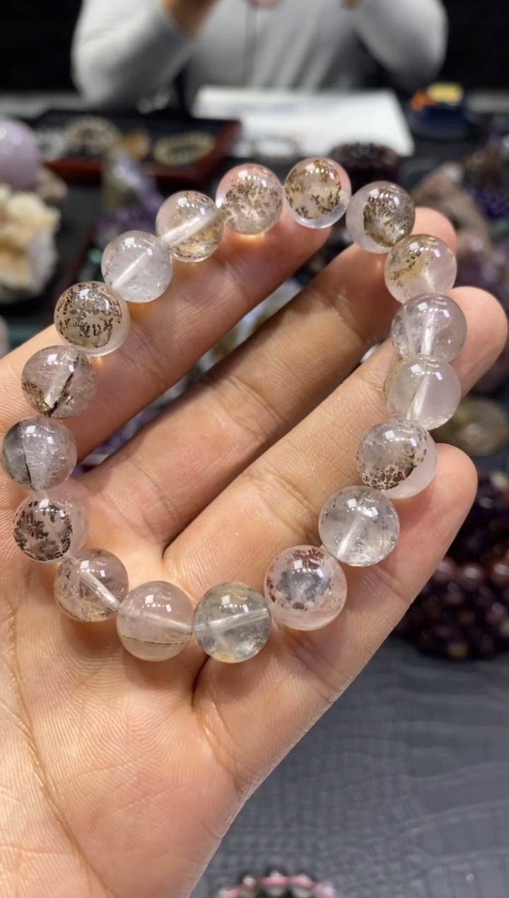 【闪购商品】水晶手链未镶嵌小数胶花多样性发其一11