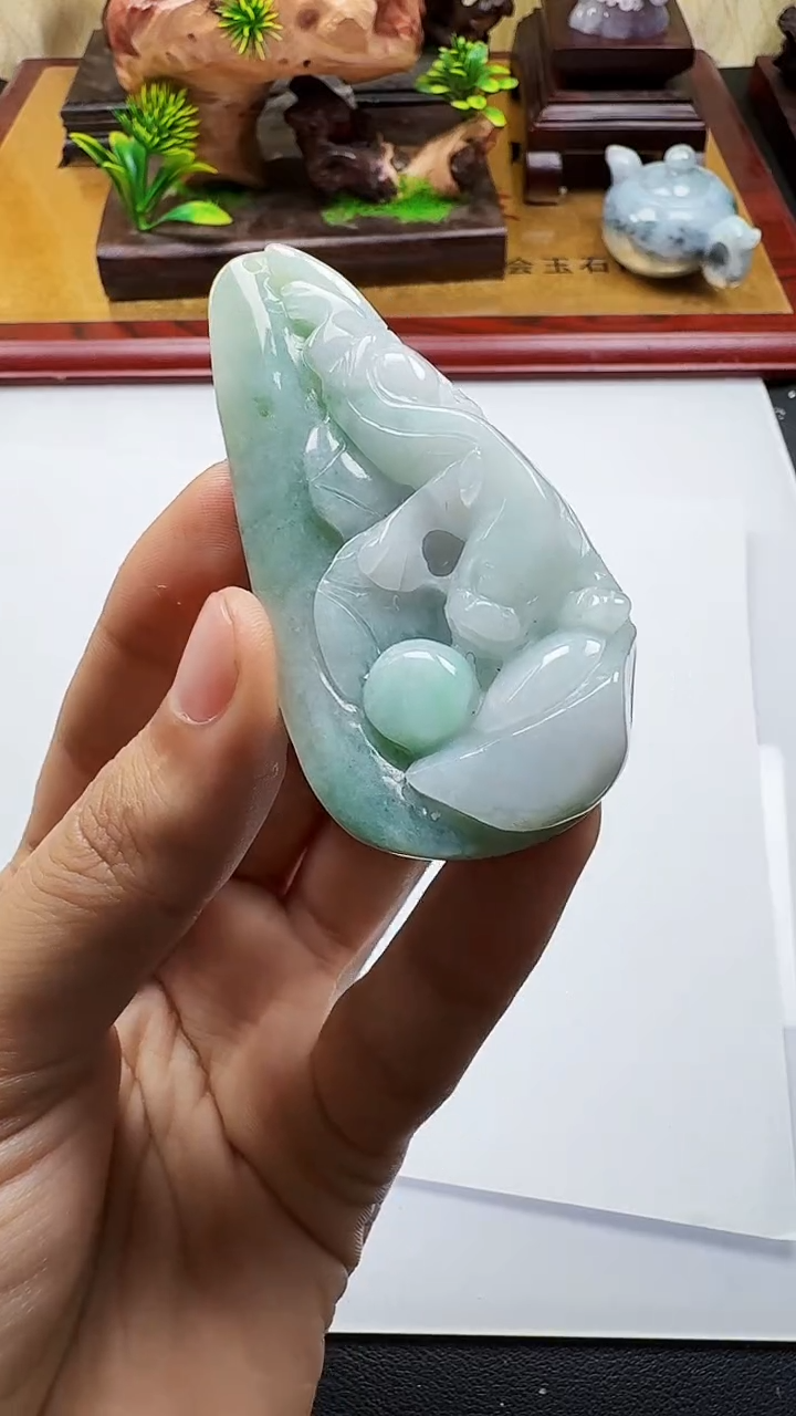 吊坠(不含链)未镶嵌翡翠1