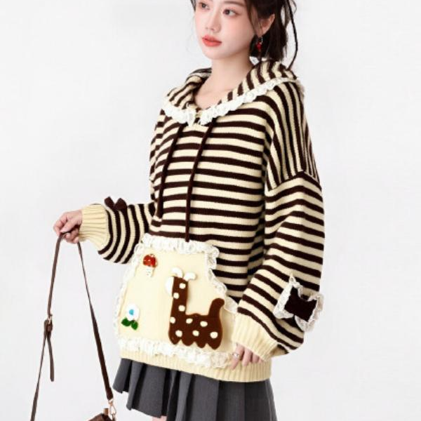 A701慵懒风宽松毛衣ZD09062BR709