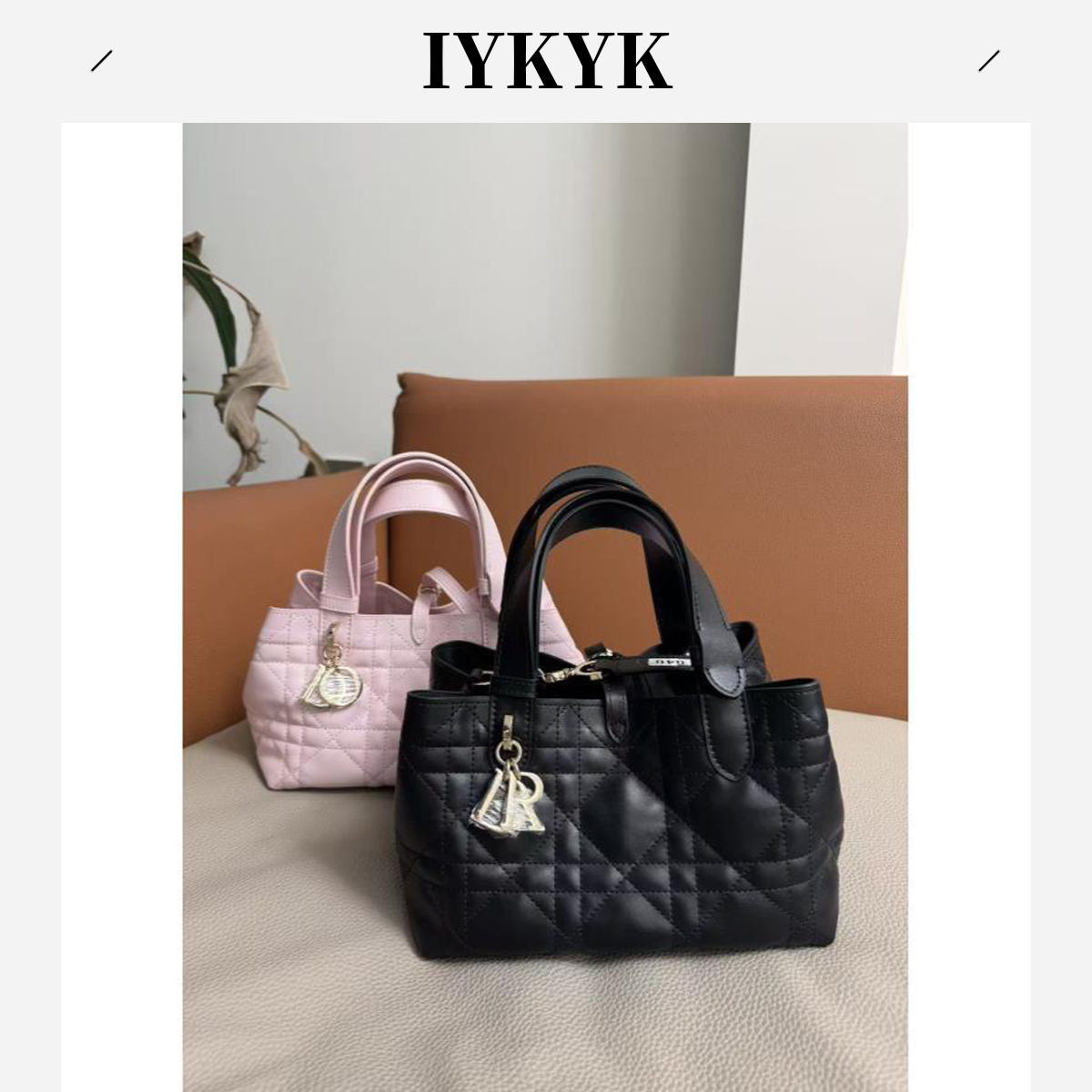 IYKYK 土著 轻奢单肩手拎女士包包时尚百搭黑色气质小众经典