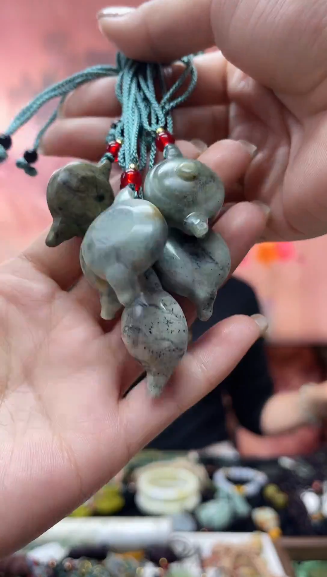 未镶嵌岫玉吊坠多样性发货拍一发一