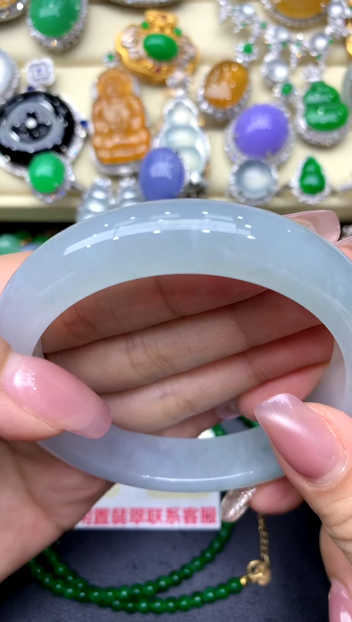 未镶嵌手镯翡翠462-中国好珍宝