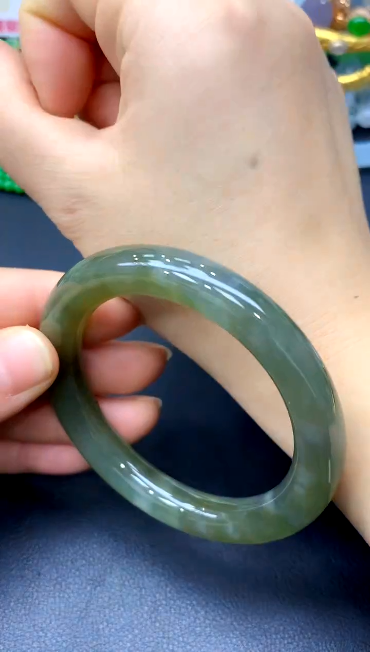 未镶嵌手镯翡翠121-中国好珍宝