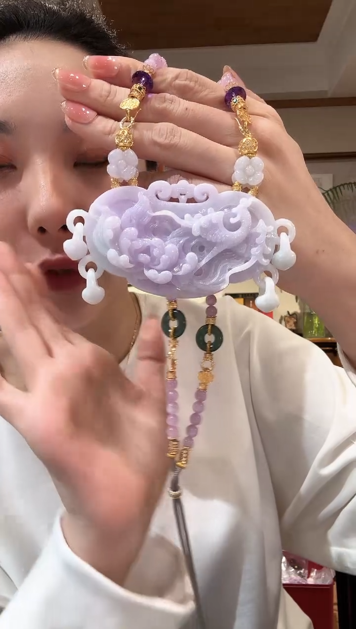 【闪购商品】翡翠颈饰未镶嵌国风