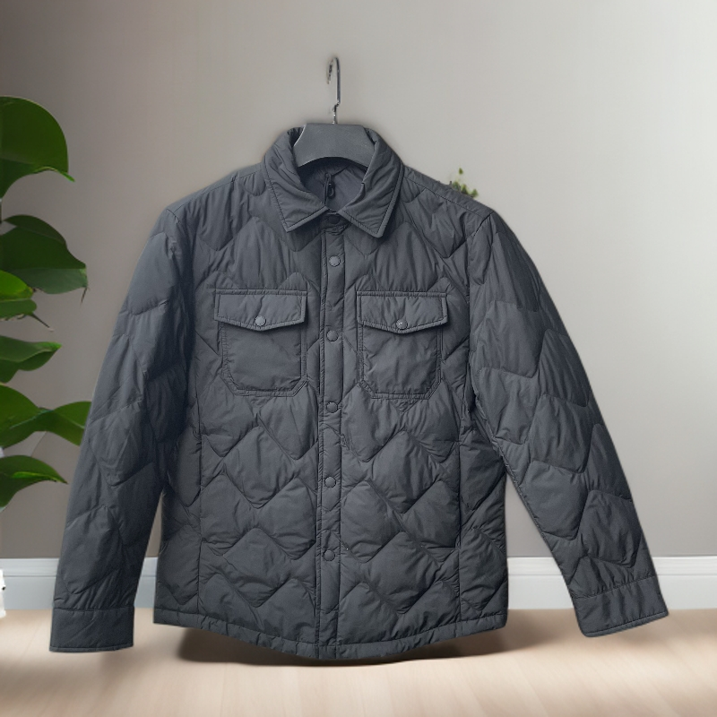 08301男士秋冬保暖简约休闲羽绒户外外套羽绒服