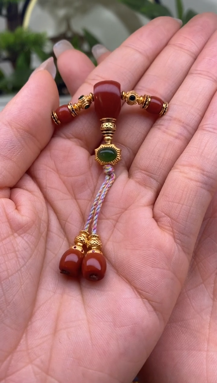 【闪购商品】南红玛瑙文玩配饰未镶嵌文玩配饰