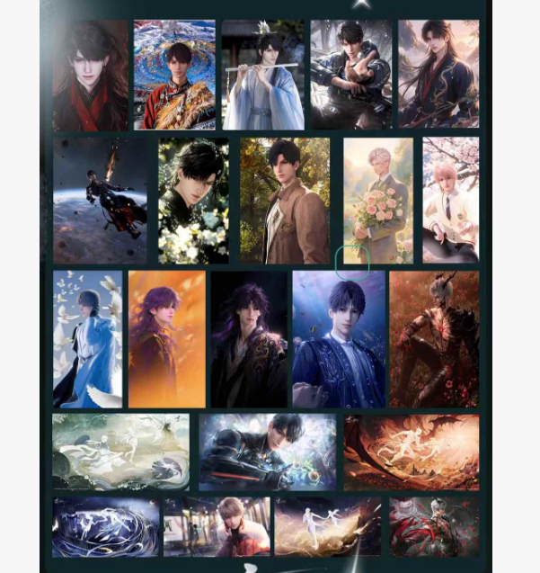 【小青椒热推】恋与深空×星蕊灼渊流麻磁吸卡砖盲盒 同人 二创 代拆