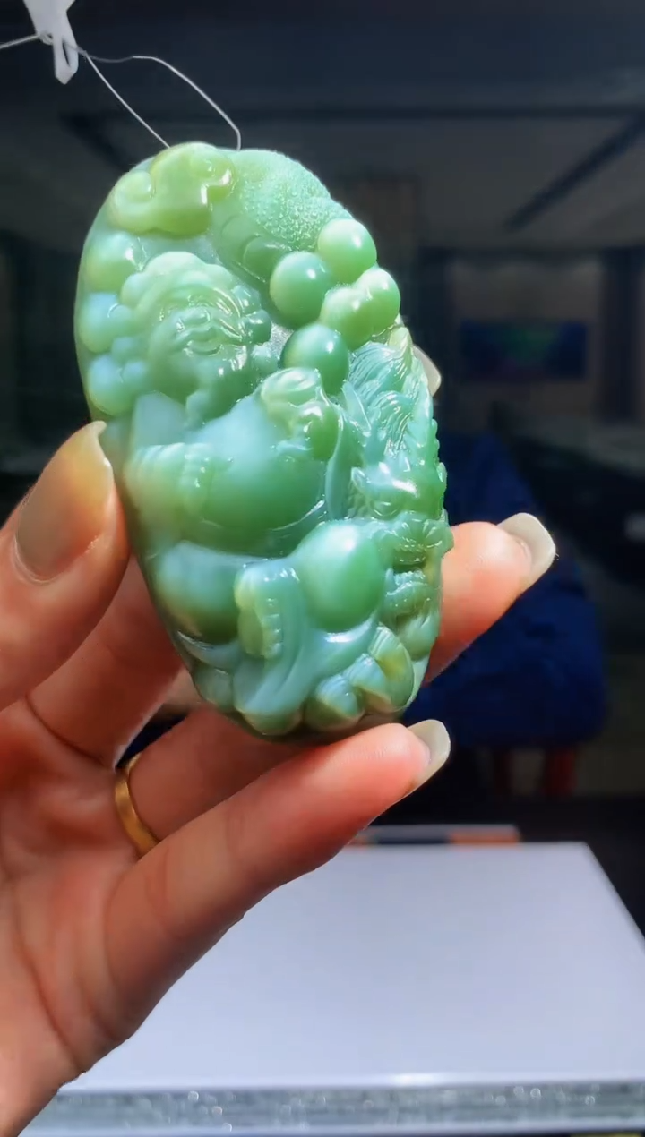 【闪购商品】定制和田玉Boss阳天然和田玉（拍一发一）