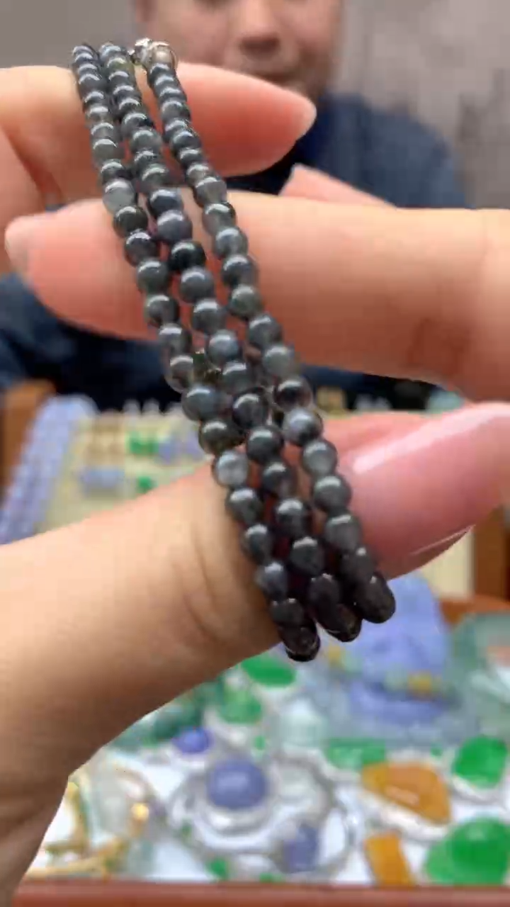 【闪购商品】翡翠手串未镶嵌41-天然翡翠