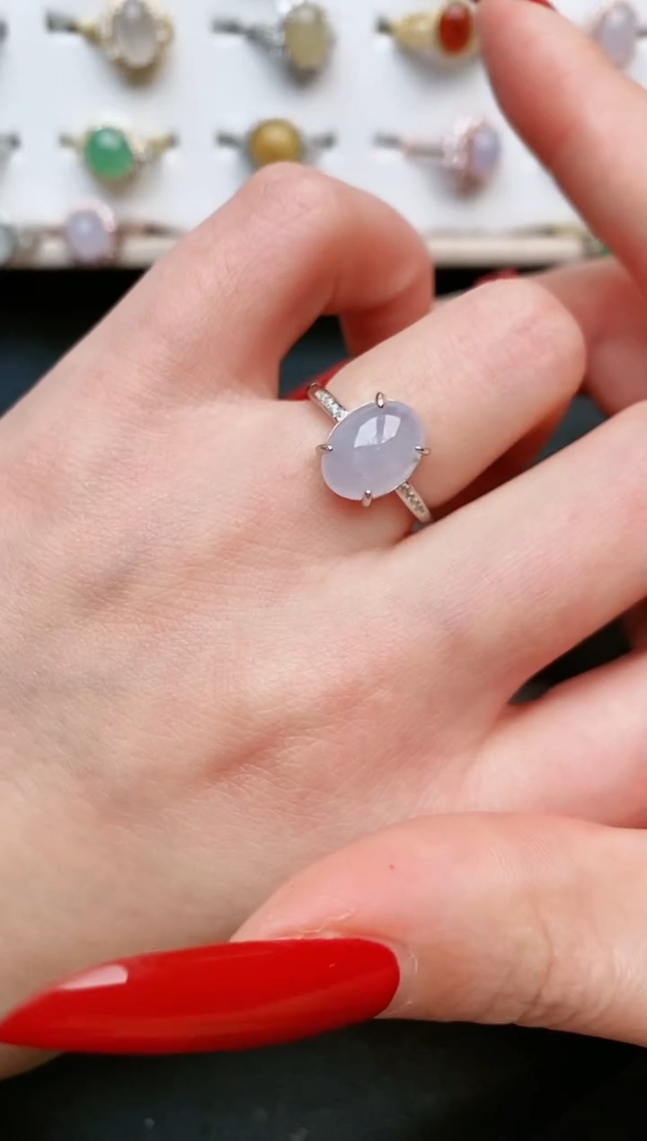 【闪购商品】翡翠戒指银S925镶嵌.....