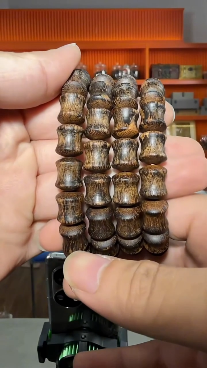 沉香手串404号单圈竹节珠多样性发一