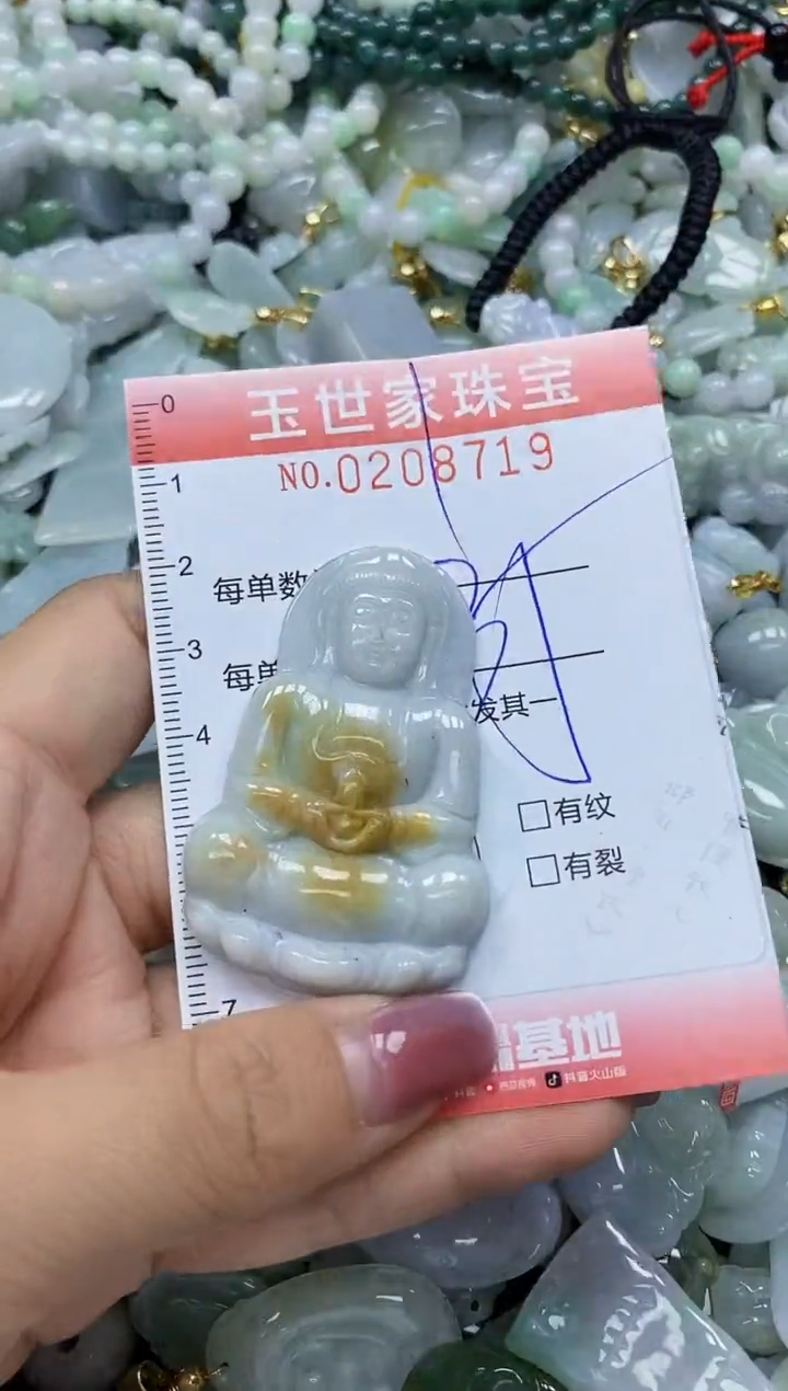 【闪购商品】翡翠颈饰未镶嵌闪购0208719