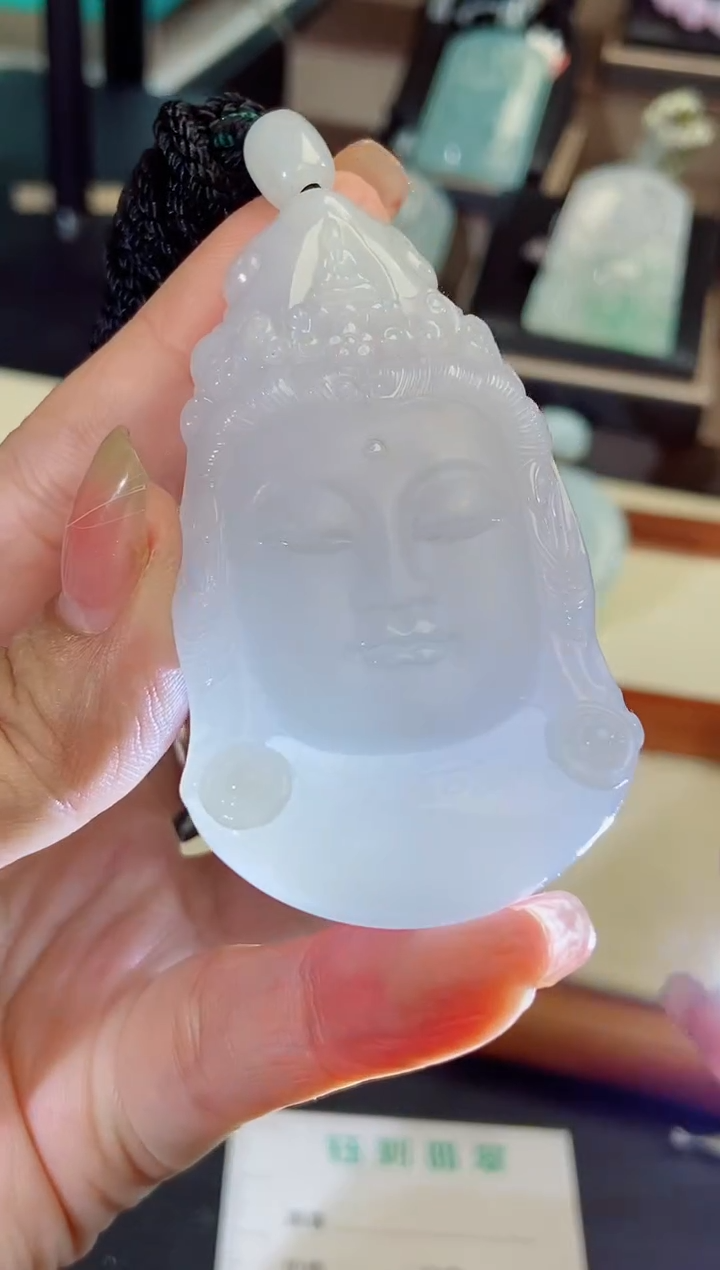 颈饰未镶嵌翡翠缅甸天然翡翠