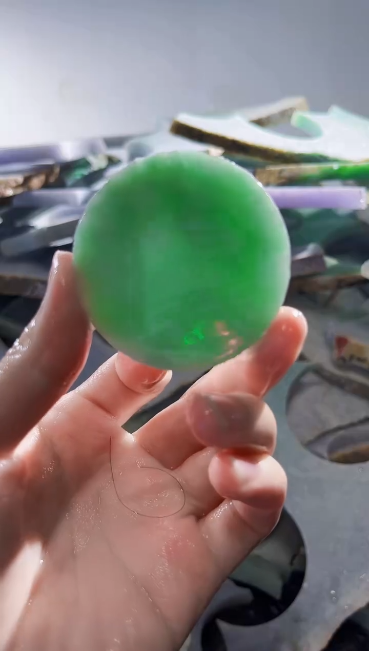 裸石翡翠缅甸翡翠A货文5678