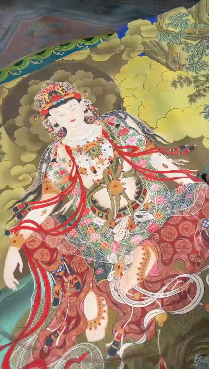 卷轴画天天的唐卡tk160