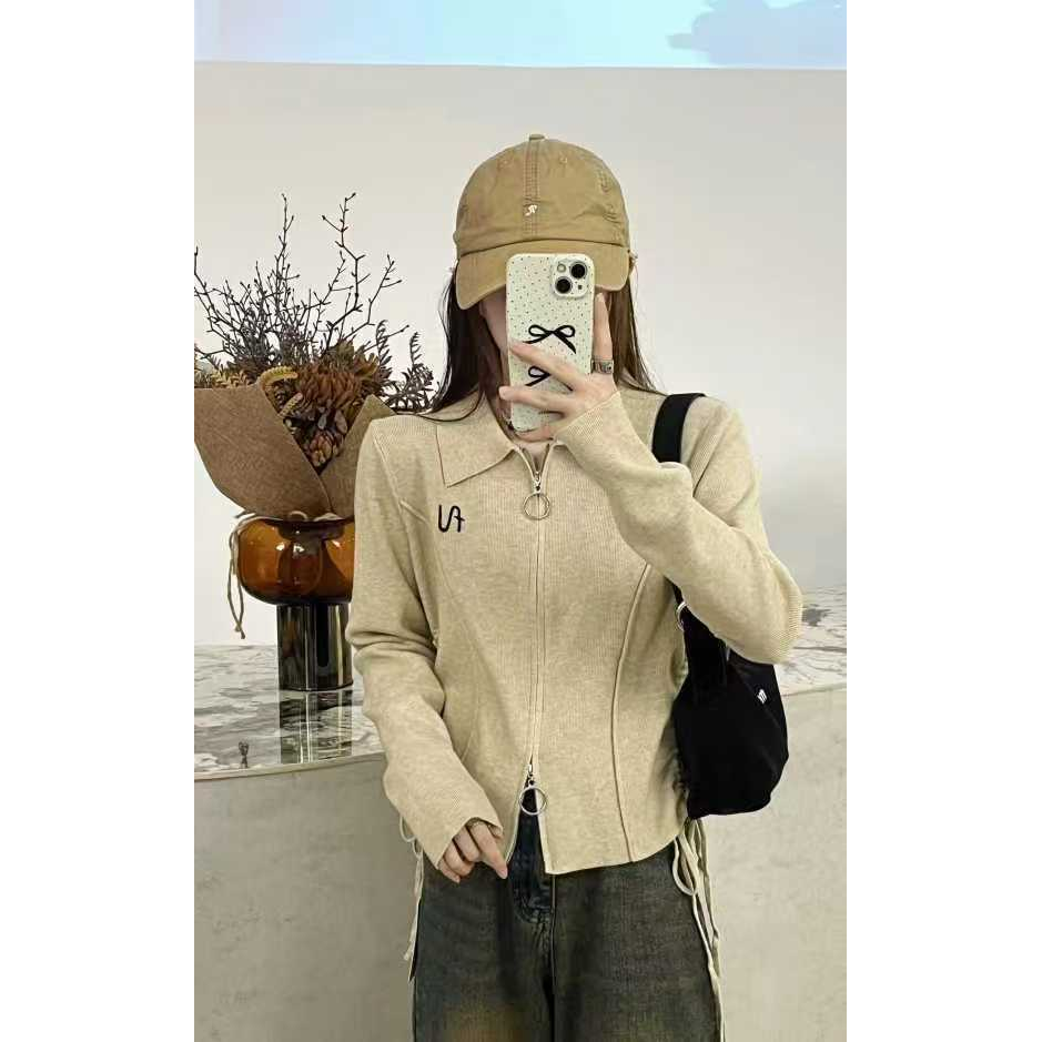 艾家针织开衫 2025线下款 开衫法式小外套 k28