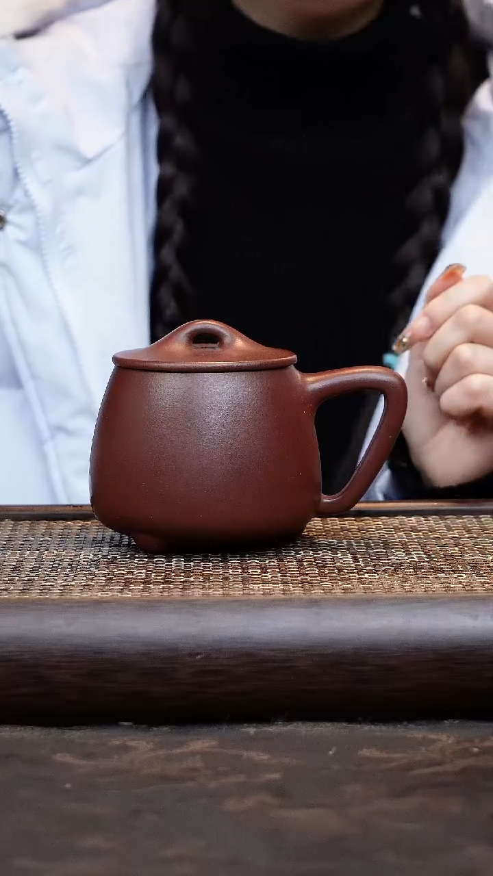 【闪购商品】紫砂茶杯底槽清石瓢