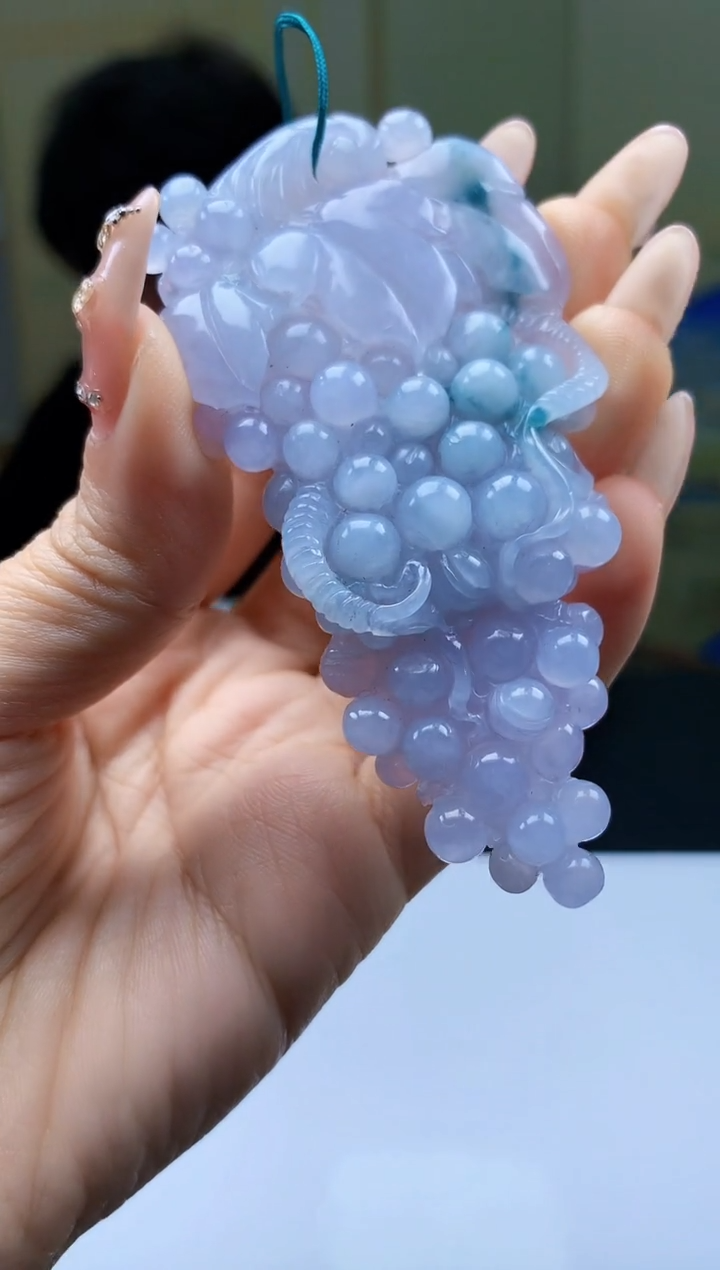 【闪购商品】定制翡翠未镶嵌5060ty-毛货挂件218