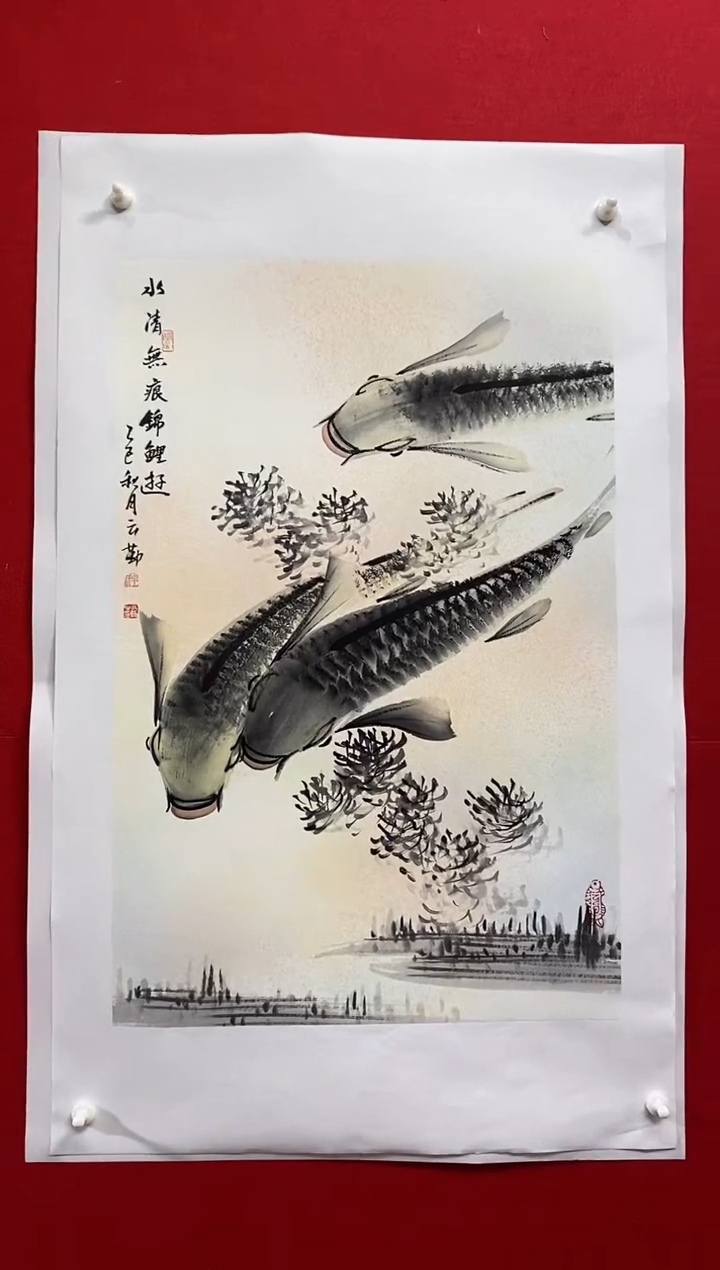 国画国画NYQ杰牛云勤老师作品