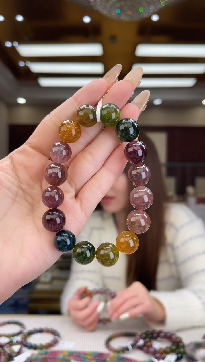 【闪购商品】碧玺/未镶嵌13mm+碧玺单圈50多样性发货