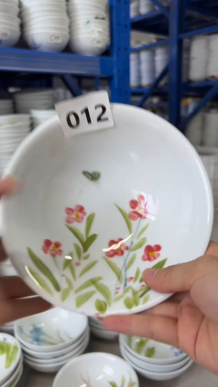 瓷景德镇手绘釉中彩（食品级）壮壮碗