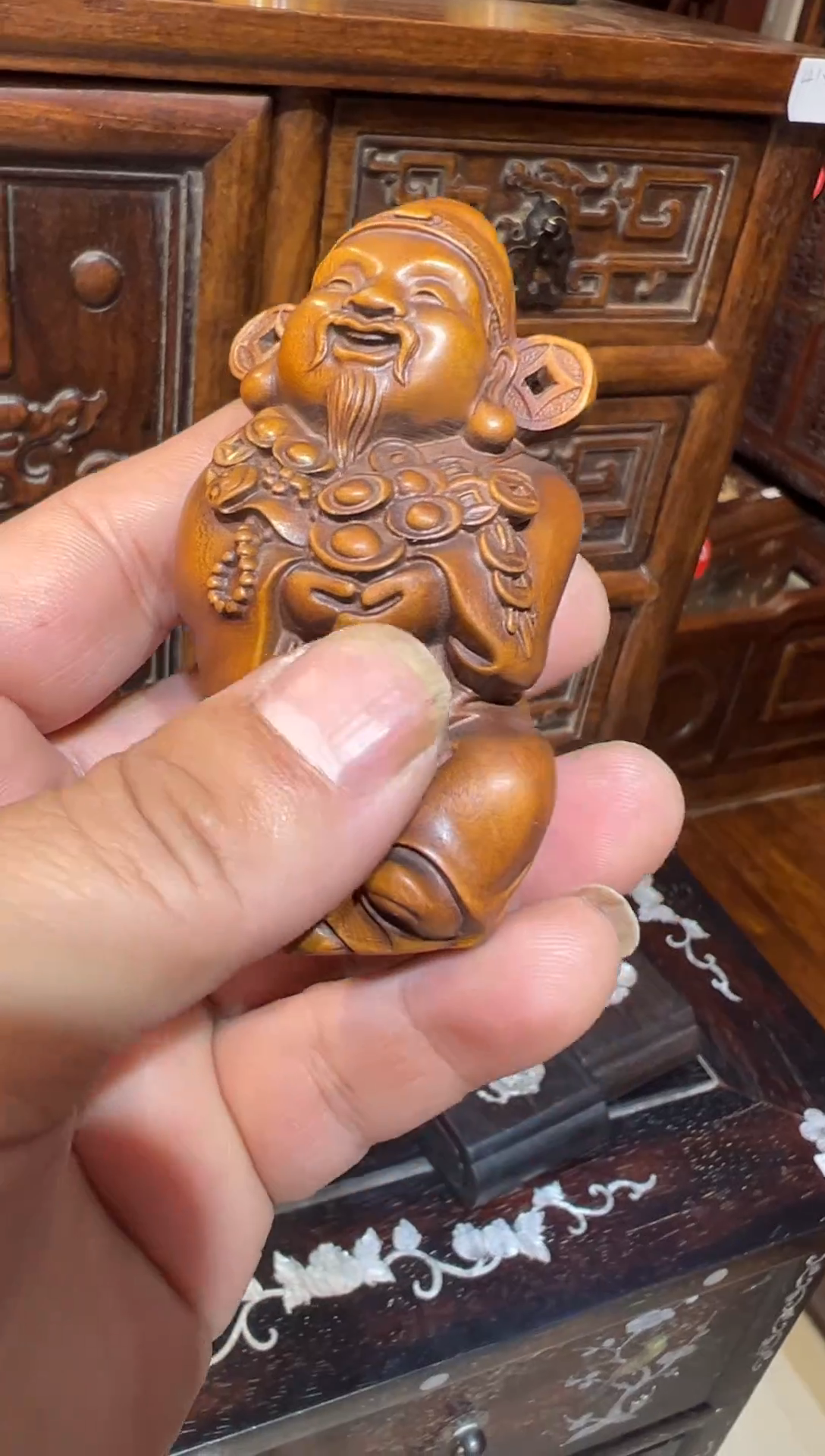 木木头款小叶黄杨财神68.888