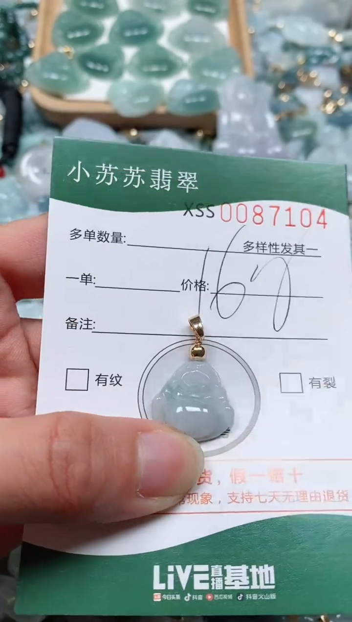 【闪购商品】翡翠颈饰未镶嵌闪购商品0087104