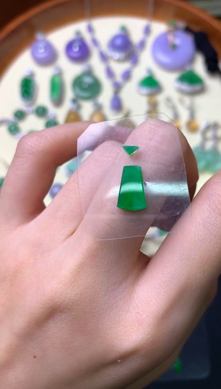 【闪购商品】定制翡翠未镶嵌裸石（镶嵌定制）