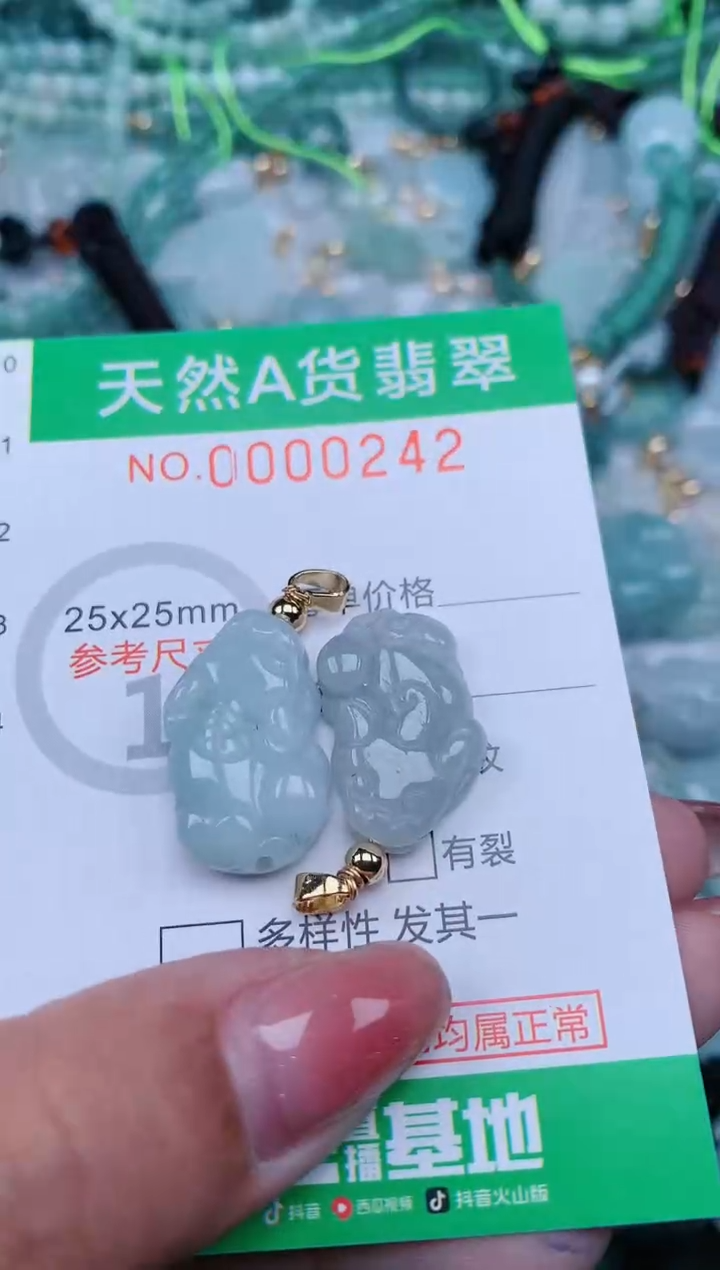【闪购商品】翡翠颈饰未镶嵌.0000242