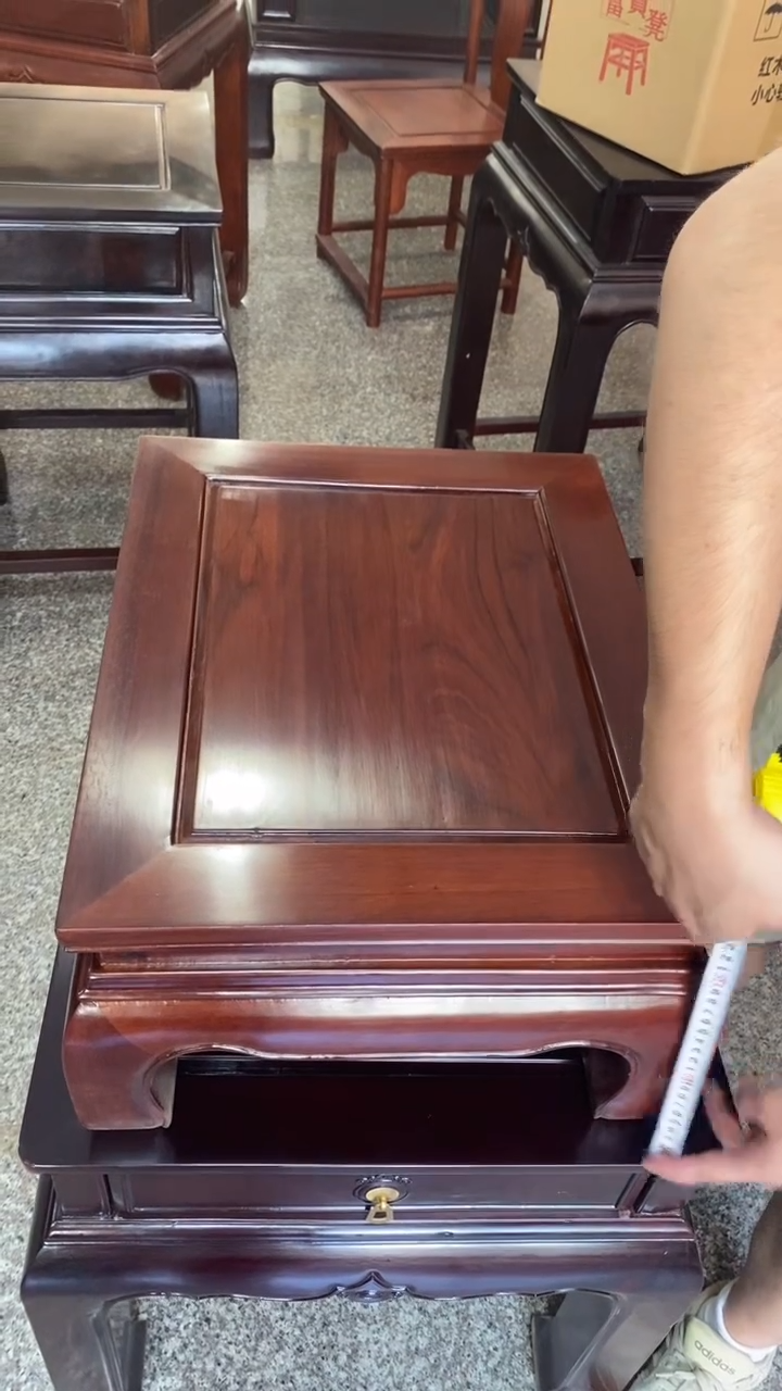 黑酸枝木类成套家具酸枝吗 炕几50*40*26 孤品 一物一拍