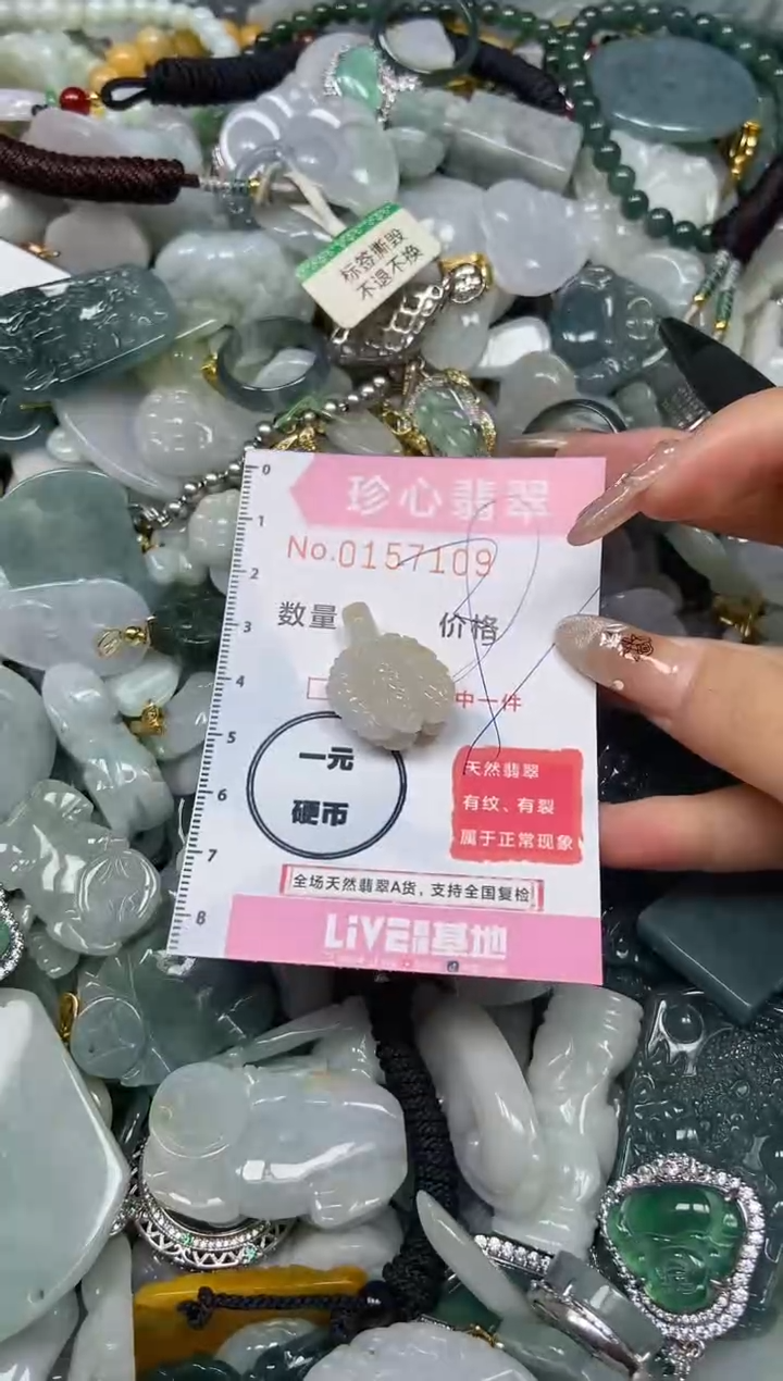 【闪购商品】翡翠颈饰未镶嵌闪购0157109