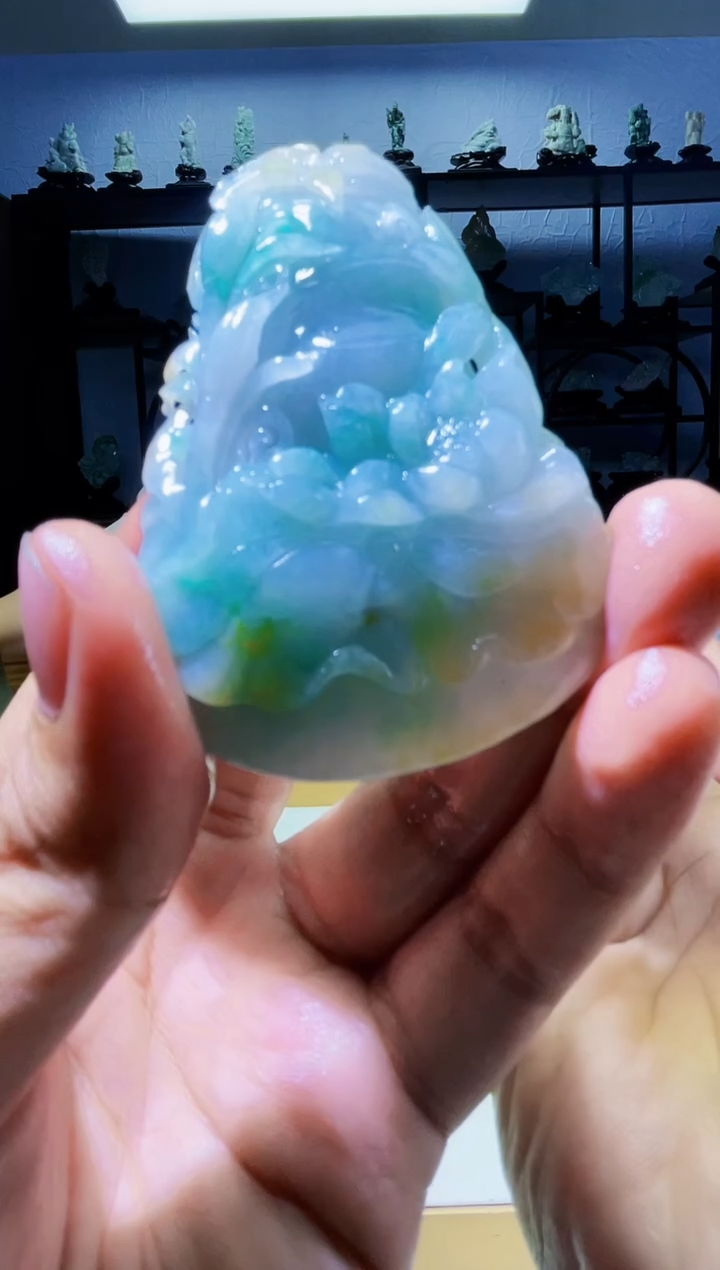 【闪购商品】定制翡翠未镶嵌毛货03030151