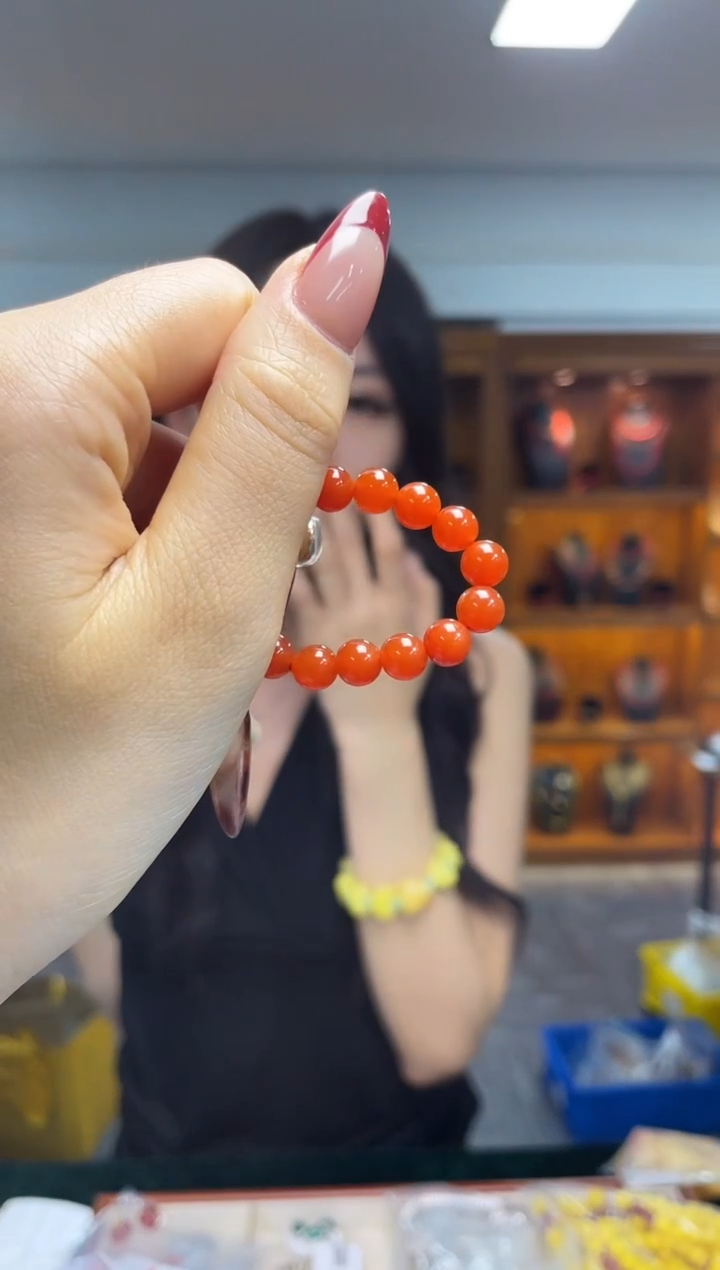 未镶嵌手串南红玛瑙（多样性发一件）