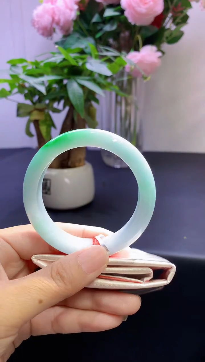 未镶嵌手镯翡翠翡翠手镯圈口54.5-t147