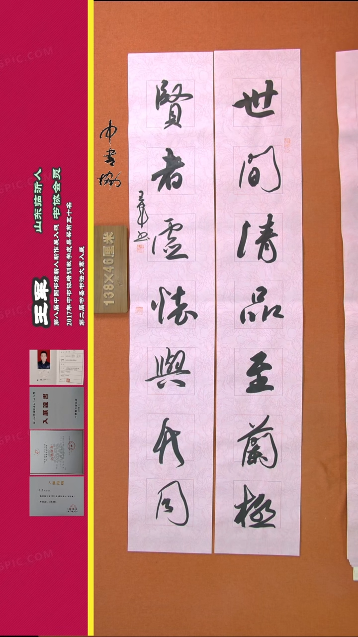 【闪购商品】书法127王军书法作品