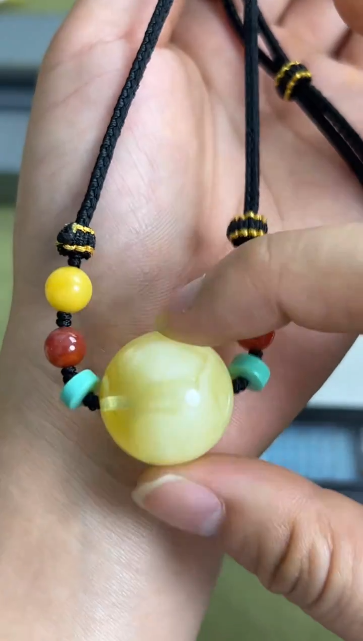 裸石琥珀未镶嵌琥珀蜜蜡吊坠