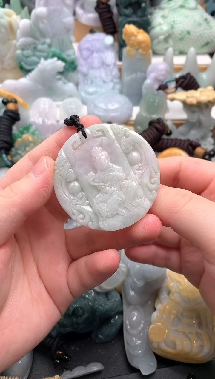 吊坠(不含链)未镶嵌翡翠1