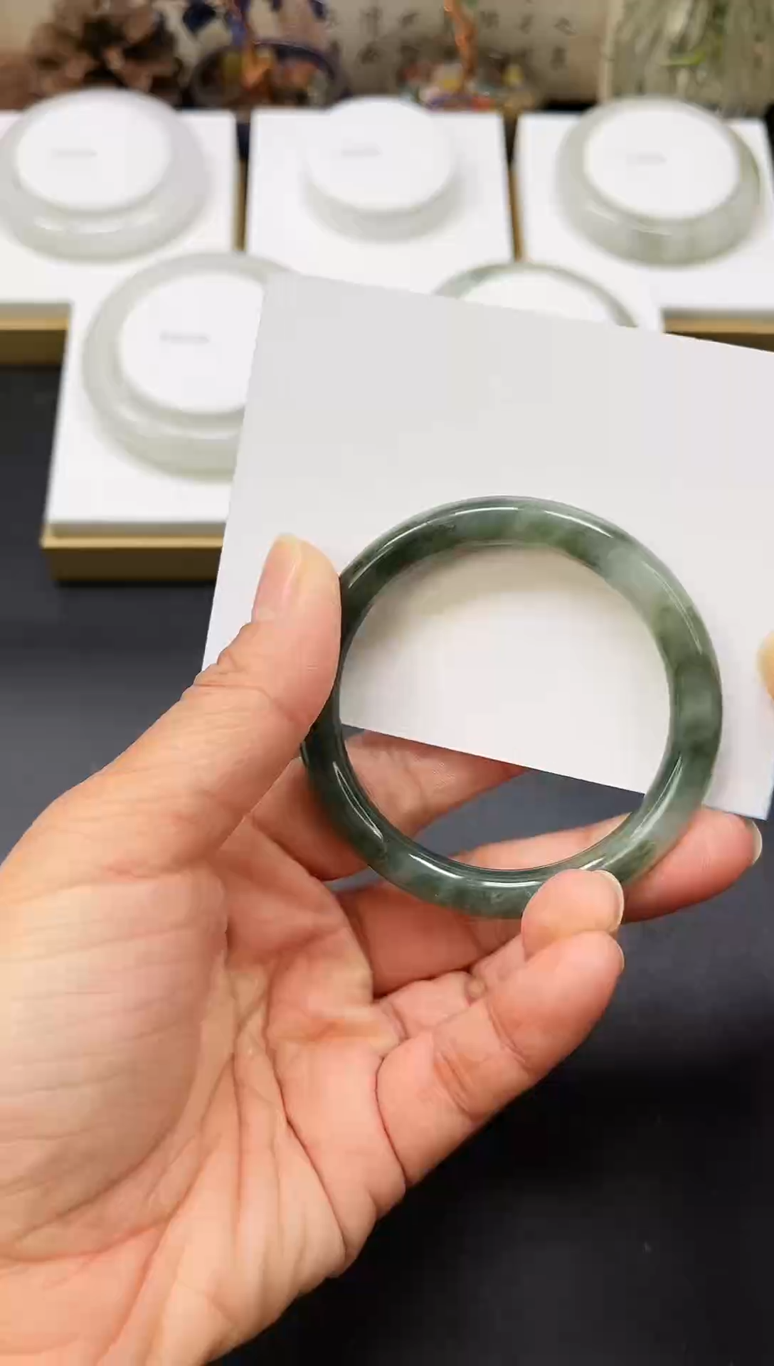 未镶嵌手镯石英质玉A17-51`52`53`